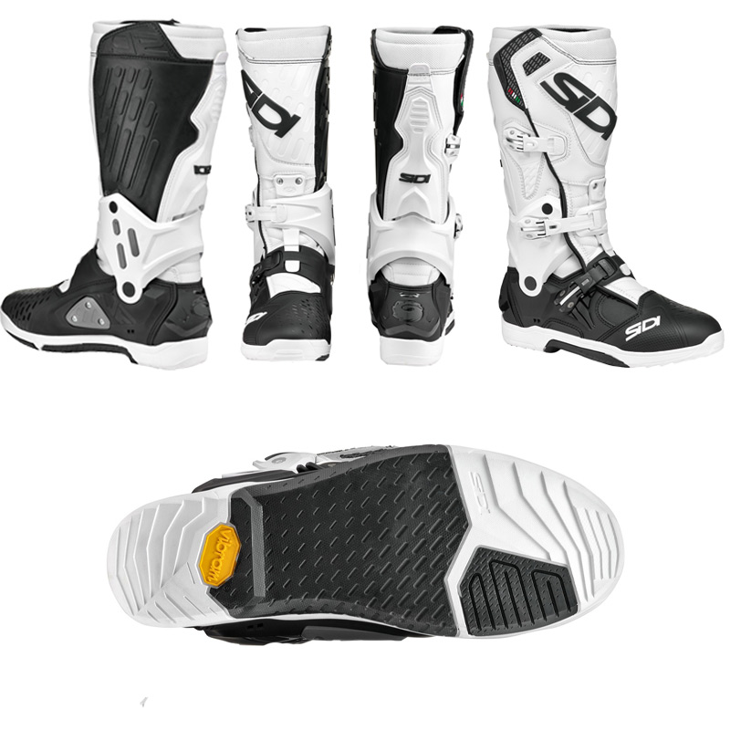 bottes sidi crossair blanc noir cross  2025